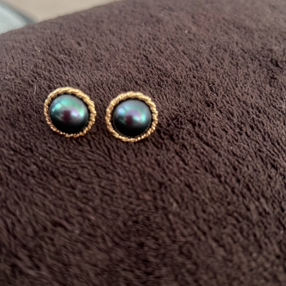 Authentic maijorca black pearls from Spain - Picture 2 of 6